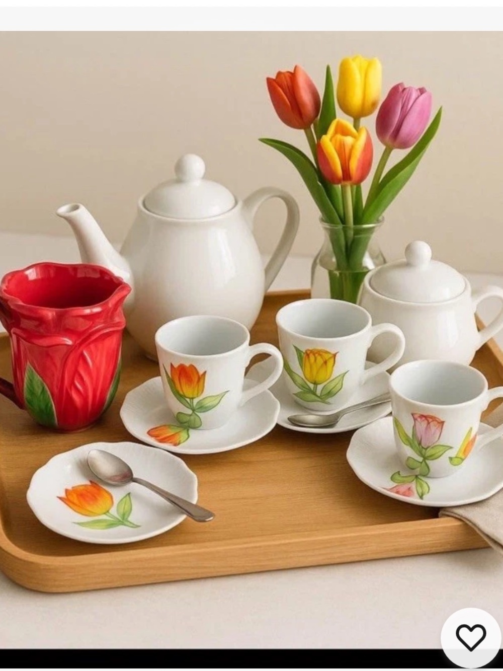 Vintage Tulip Time 1979 Tulip Flower Cup